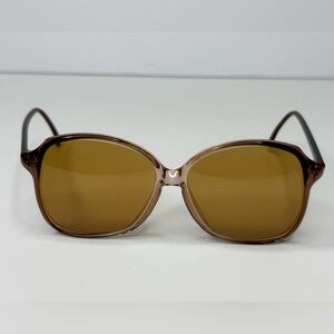Vintage Luxottica Millie Avant Garde Sugarbrown Sunglasses Italy 135